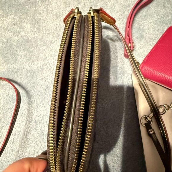 Coach X Disney Crossbody Pouch in Glove Calf Leather with Mickey Patches F59532 - Picture 7 of 7